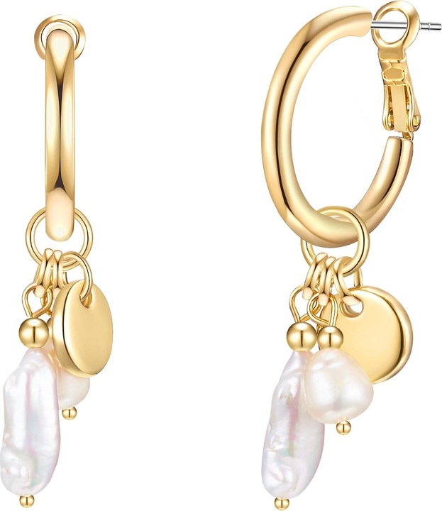 Produktbild Lulu & Jane Damen Metall-Legierung Süsswasser-Zuchtperle gelbgold - 29255 (Metall-Legierung)
