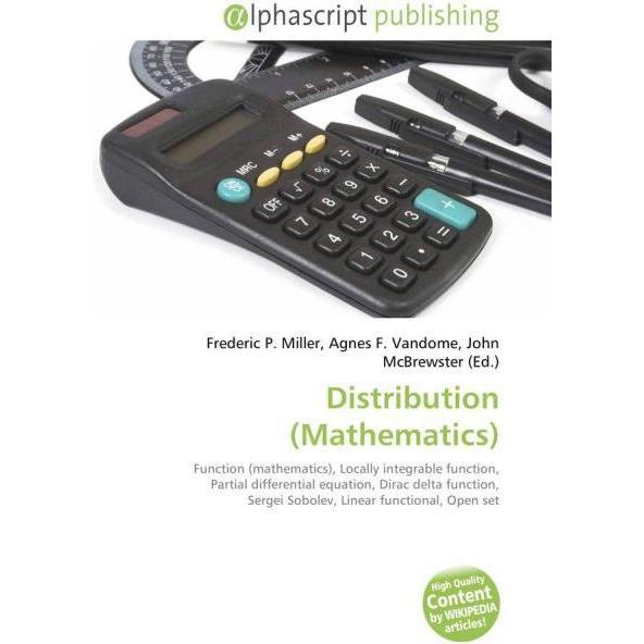 Thumbnail - Distribution (Mathematics), Fachbücher von Agnes F. Vandome, Frederic P. Miller, John McBrewster