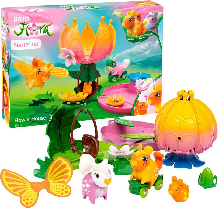 Actual product image Ravensburger BRIO Flora - Starter-Set Blumenhaus