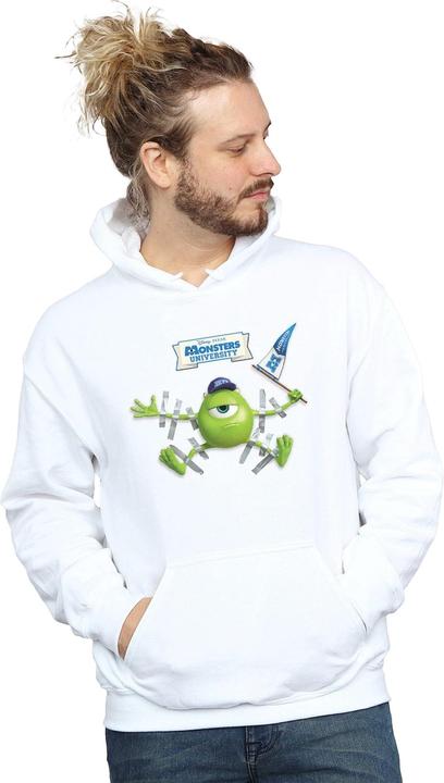 Immagine prodotto Disney Monsters University Taped Mike Felpa con Cappuccio Uomo (S)