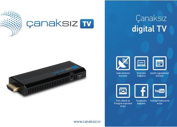 Produktbild Çanaksiz TV mit 12 Monate PrePaid (IPTV (ready))