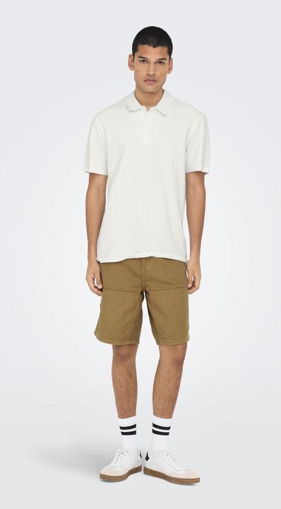 Actual product image Only & Sons ONSEDGE Locker geschnitten Shorts Shorts (XXL)