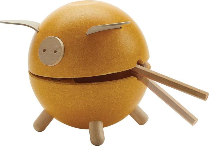 Actual product image Plantoys Piggy bank yellow