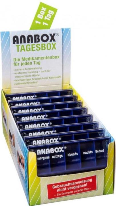 Actual product image Anabox Medidispenser 7days blue