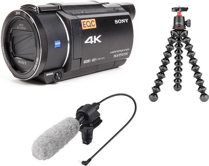 Actual product image Sony FDR-AX53 Creator Kit (8.29 Mpx, 25p, 20 x)