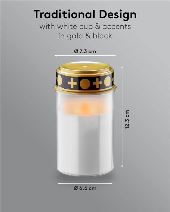 Actual product image Goobay LED grave light, white (1 x)