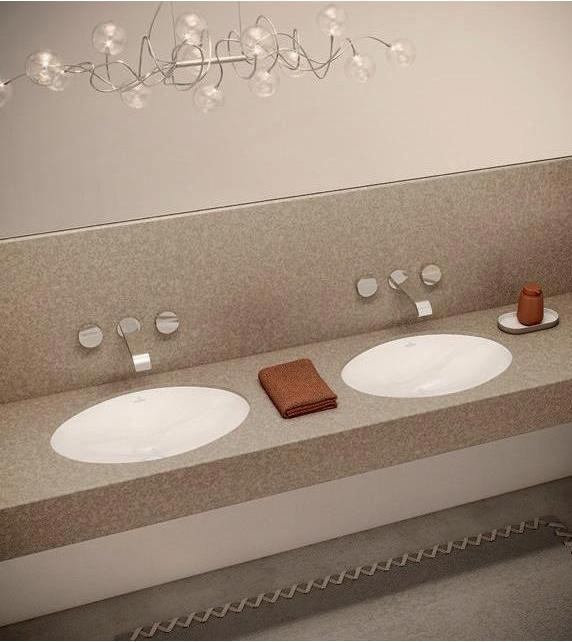 Produktbild Villeroy & Boch V&B Unterbauwaschtisch EVANA 500x350mm, mit ÜL we (350 mm, 500 mm)