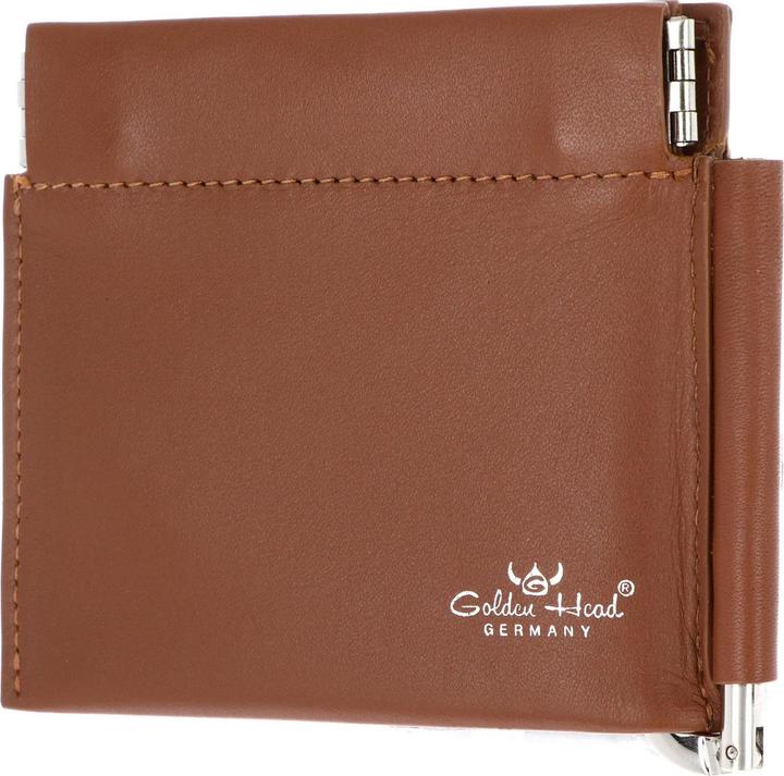 Produktbild Golden Head Polo Geldbörse Leder 10 cm Geldscheinklammer