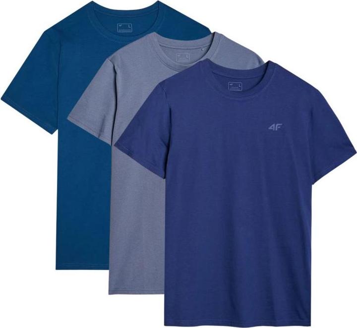 Produktbild 4F 3er-Pack Herren-T-Shirts (S)