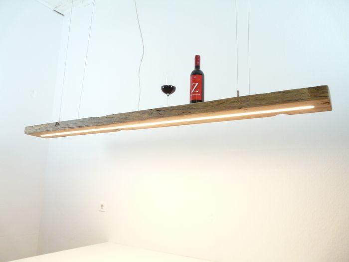 Produktbild Peka-Ideen rustikale LED Lampe Hängelampe antik Balken, 189cm (3500 lm)