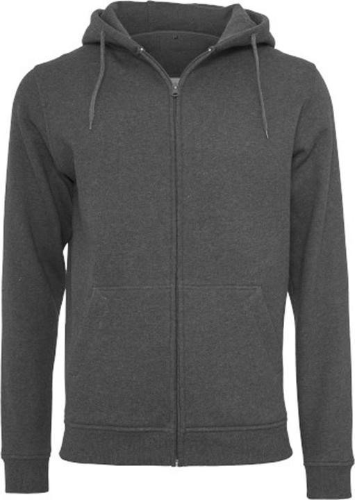 Actual product image Build Your Brand Hoodie with full-length zip (L)