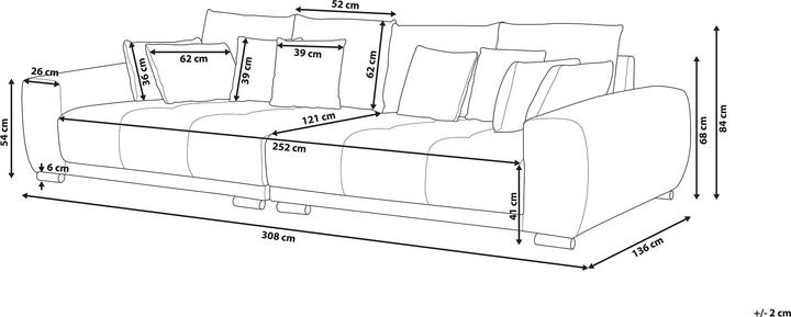 Produktbild Beliani Torpo (4-Sitzer)