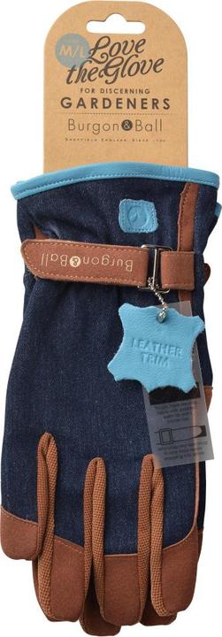 Produktbild Burgon & Ball Love The Glove Denim M/L (M, L)