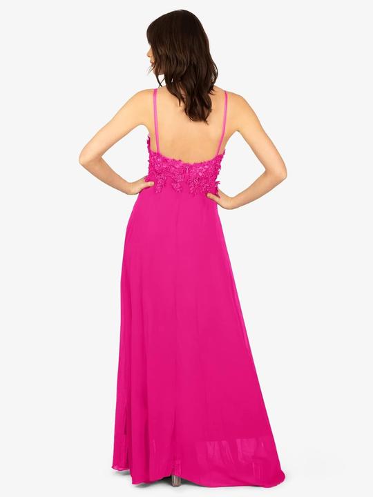 Produktbild Apart Fashion Abendkleid mit V-Ausschnitt, A-Linie, Spitze und Mesh, inklusive Cups (L)