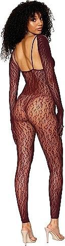 Image du produit Dreamgirl Catsuit Bodystocking et Shrug DiamondOne Size (Taille unique)