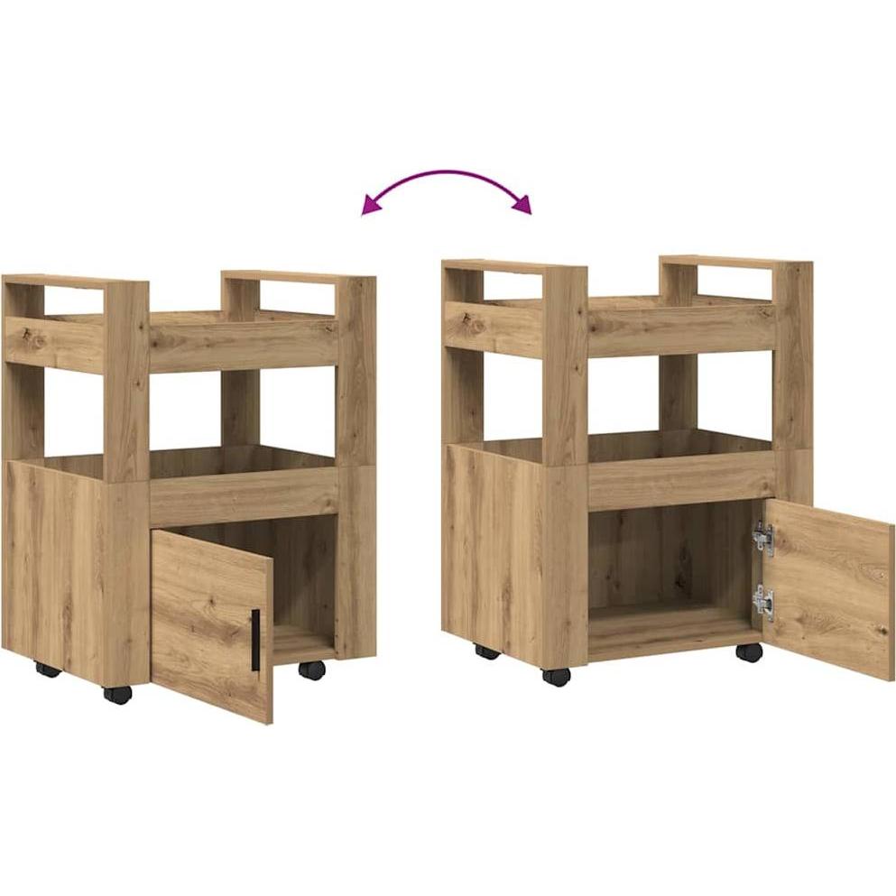 Vidaxl, Carrello Portavivande, KüChenlagerung
