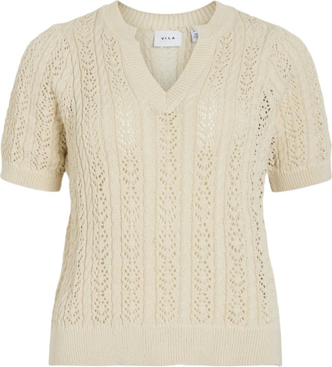 Produktbild Vila Kurzarm Stricktop (S)