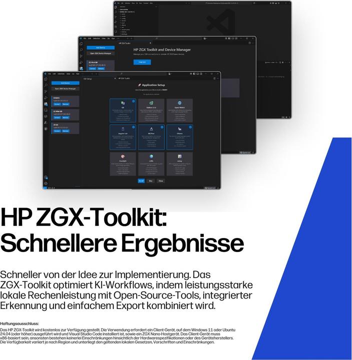Actual product image HP ZGX Nano G1n AI Station (2000 GB, 128 GB, nVidia GB10, NVIDIA Blackwell)