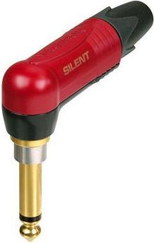 Neutrik Klinken-Steckverbinder 6.35 mm Stecker, gerade Polzahl: 2 Mono Rot NP2RX-AU-SILENT 1 St.