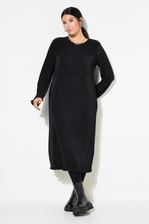 Produktbild Studio Untold Plissee-Midikleid, Slim Shape, Langarm (46, 48)