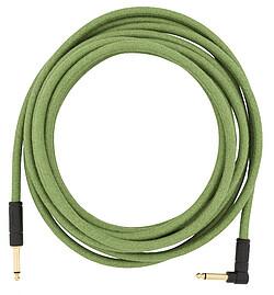 Fender Festival Kabel, angled 5,5m gree (5.50 m)