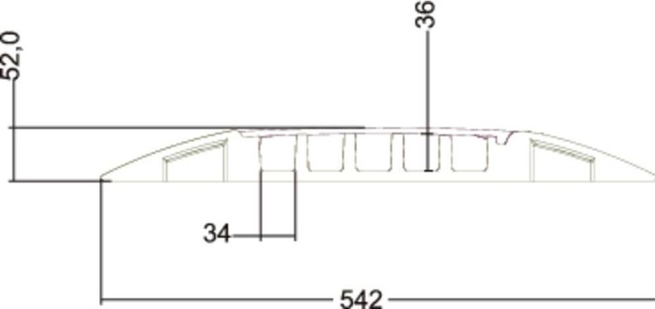 Actual product image Defender Midi 5 (Cable bridge, 87 cm)