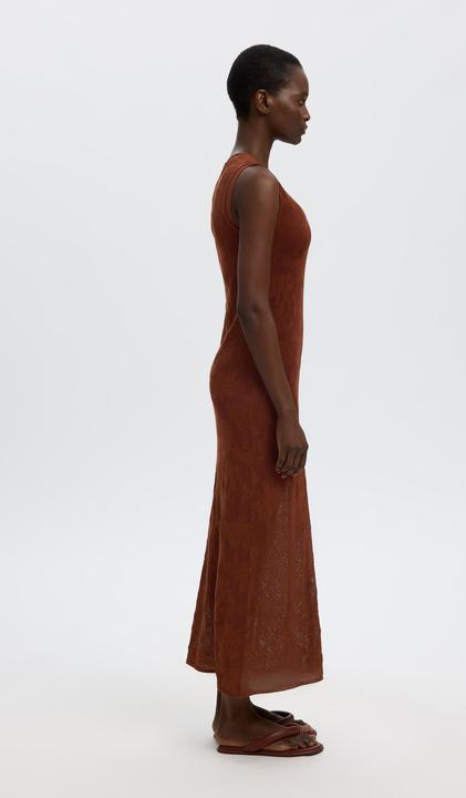 Image du produit Selected Ärmelloses Baumwoll Maxikleid (M)