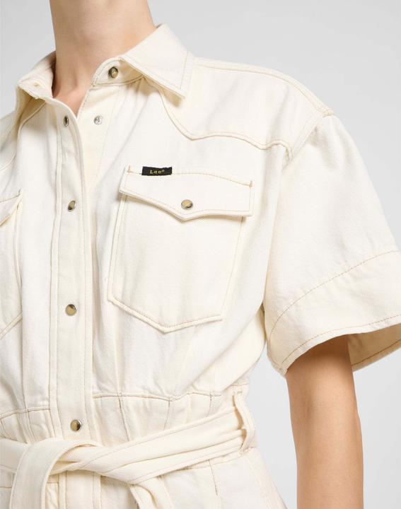 Actual product image Lee Maxikleid Ss Maxi Western Dress (XS)