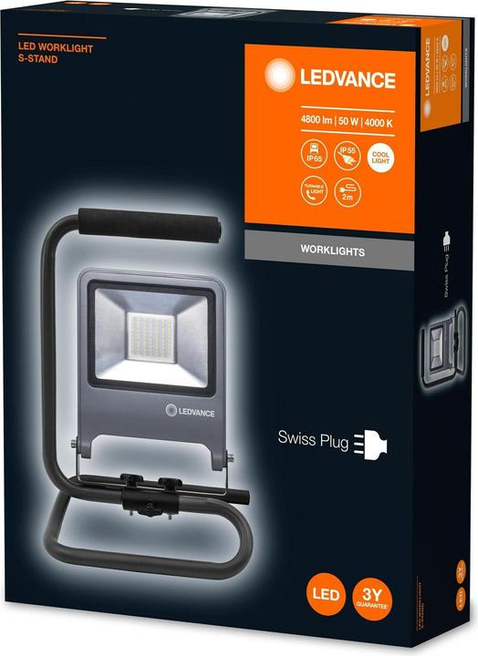 Actual product image Ledvance Worklight S-Stand Ch Plug (4500 lm)