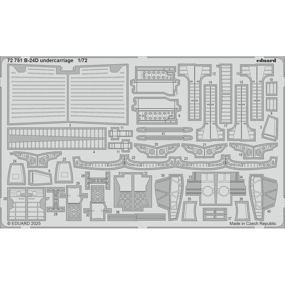 Eduard B-24D part II for Airfix