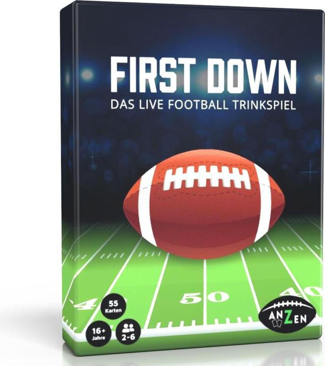 Anzen Spiele FIRST DOWN - Le jeu à boire Live Football (f) (3 - 12 Joueur)