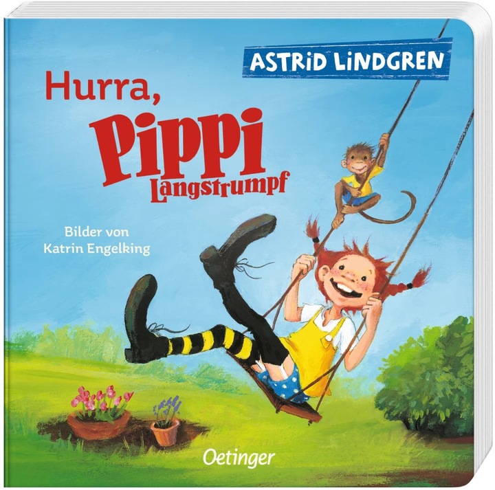 Immagine prodotto Hurra, Pippi Langstrumpf (Tedesco, Angelo Reatrino, Astrid Lindgren, 2014)
