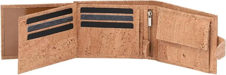 Actual product image Simaru Zac Flap" wallet natural