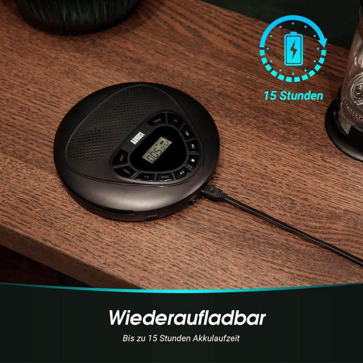 Actual product image August Tragbarer CD-Player SE10B