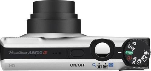 Immagine prodotto Canon PowerShot A3300 IS, 16MP, zoom 5x, filmati HD, argento (1/2,3'')