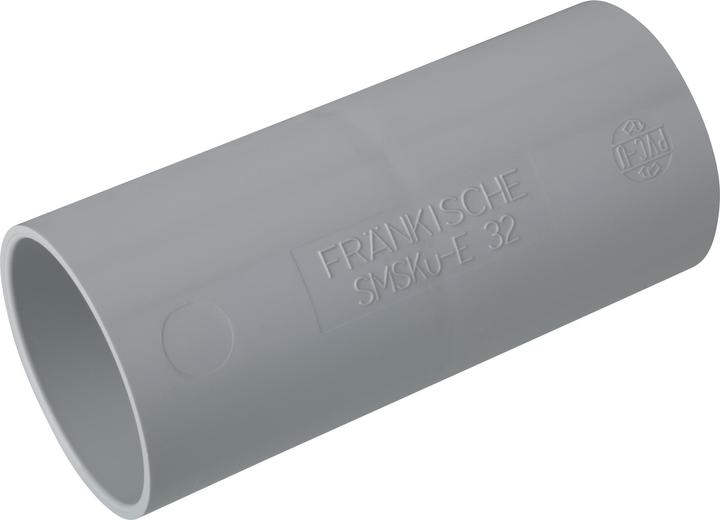 Actual product image Fränkische Rohrwerke Plastic push-in sleeve SMSKu-E, Ã˜ mm - inch 25 mm, grey