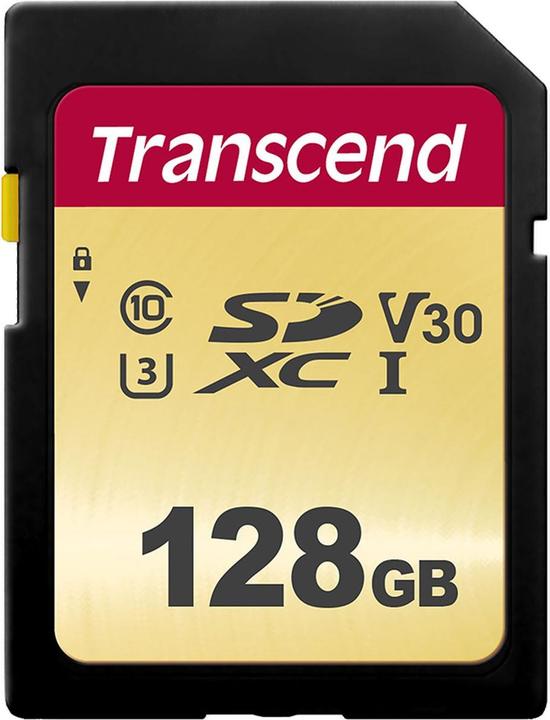 Transcend 128GB UHS-I U3 SD card MLC (128 GB, SDXC, U3, UHS-I)