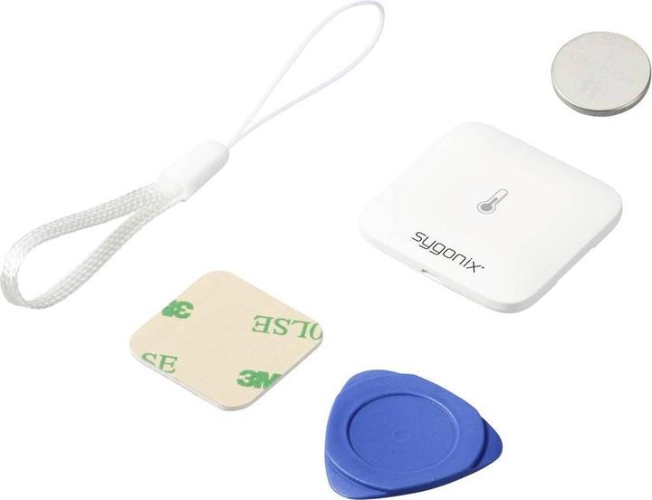 Produktbild Sygonix SY-6052186 Temperatursensor und Luftfeuchtesensor Weiss
