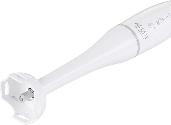 Actual product image Adler AD 4622 Hand blender, Power 200W, White