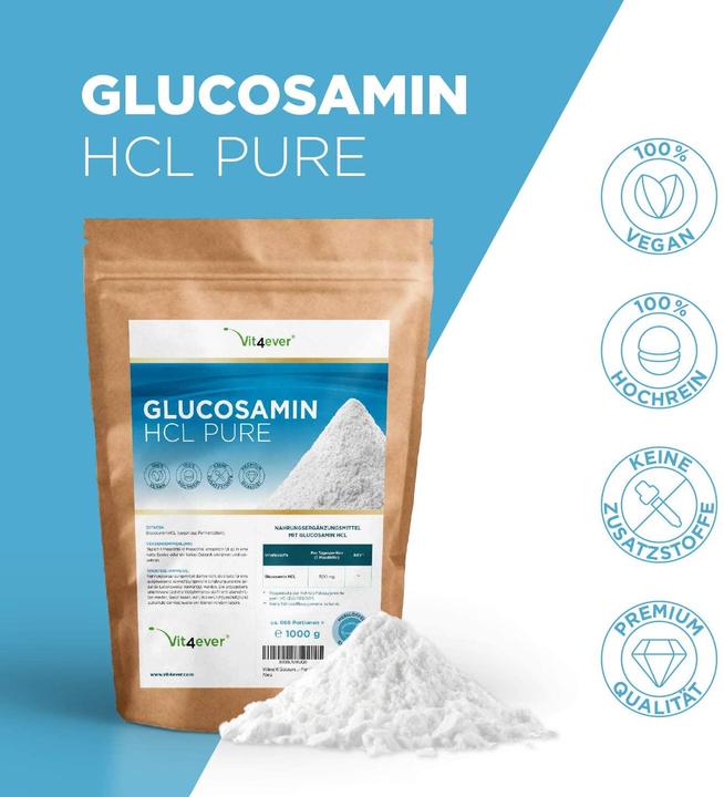 Image du produit Vit4ever Glucosamine HCL Pure - 1000 g