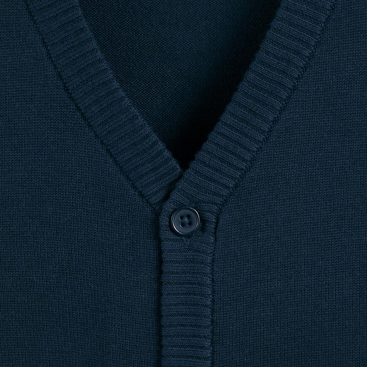 Actual product image La Redoute Collections Feinstrickjacke mit V-Ausschnitt (116)