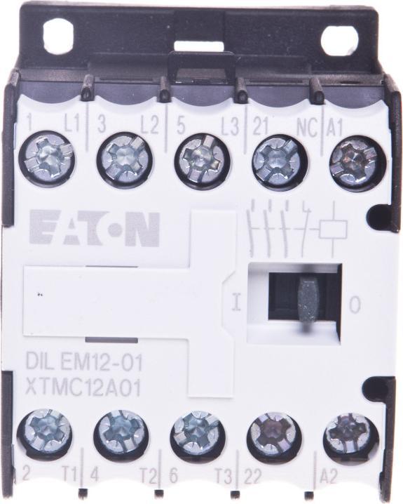 Produktbild Eaton Electric GmbH Leistungsschütz (230V50HZ,240V60HZ) DILEM12-01#