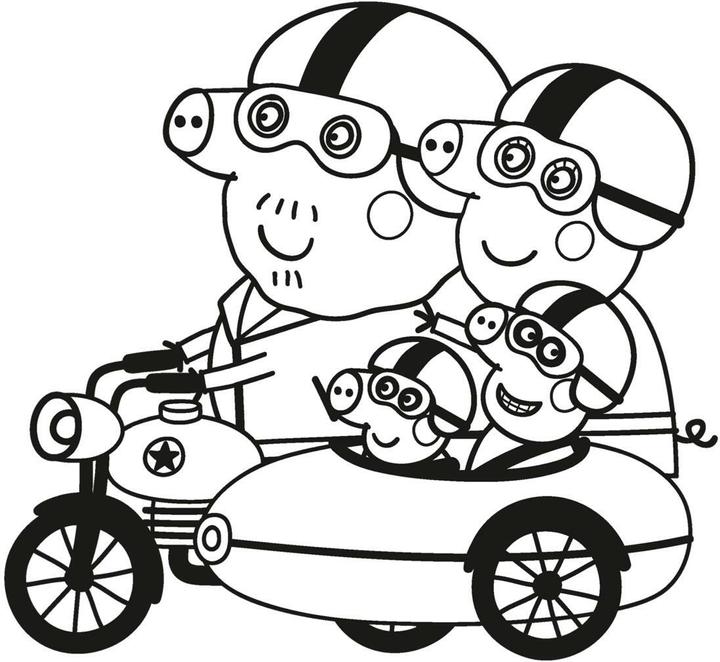 Produktbild Peppa Wutz Ausmalbilder: Mein buntes Malbuch