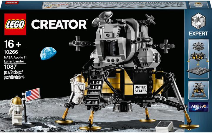 Immagine prodotto LEGO NASA Apollo 11 Lunar Lander (10266, LEGO Creator Expert, Set LEGO rari)