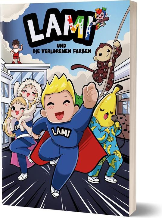 Produktbild Lami und die gestohlenen Farben (Deutsch, Melanie Hölscher, Lami, Aljoscha Jelinek, 2024)