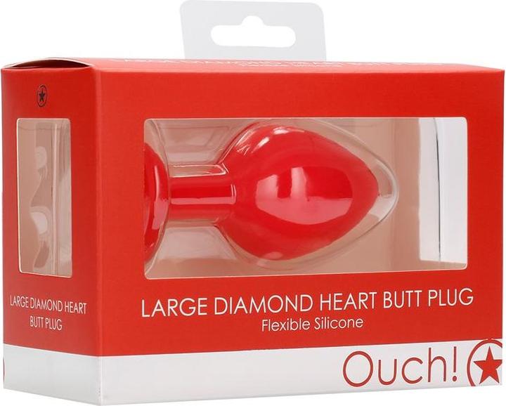 Produktbild Ouch! Diamond Heart Butt Plug