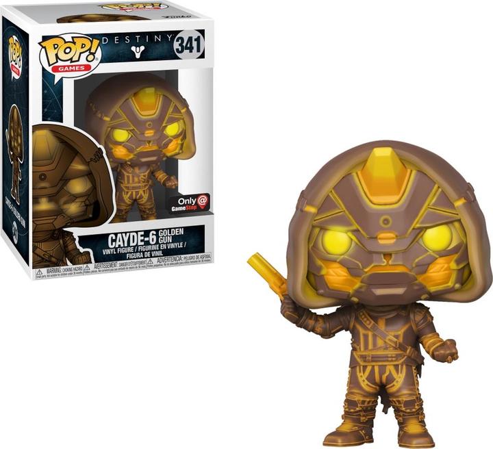 Image du produit Funko Pop Phosphorescent Destiny Cayde-6 with Gold Gun Edition Limitée