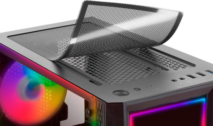 Image du produit Mars Gaming Boitier Moyen Tour ATX MC-ART RGB avec panneaux vitrés (Noir) (ATX, Mini-ITX, mATX)