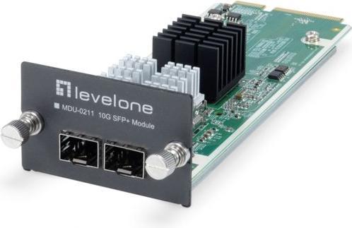 Produktbild LevelOne MDU-0211 2 Port 10G SFP Modul (2 Ports)