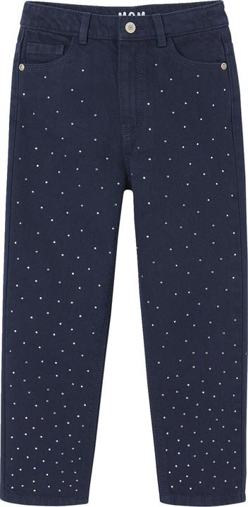 Image du produit Vertbaudet Mädchen Mom-Fit-Hose mit Strass (86)